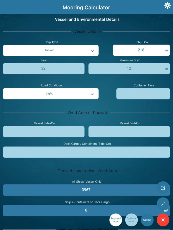 Shipmove Mooring Analysis