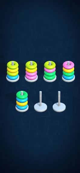 Game screenshot Hoop Stack Color: Sort Puzzle apk