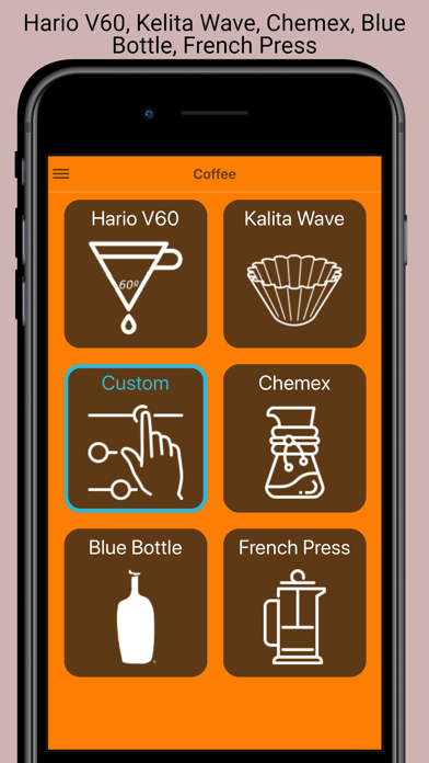 Coffee Pour-Over Timer Screenshot