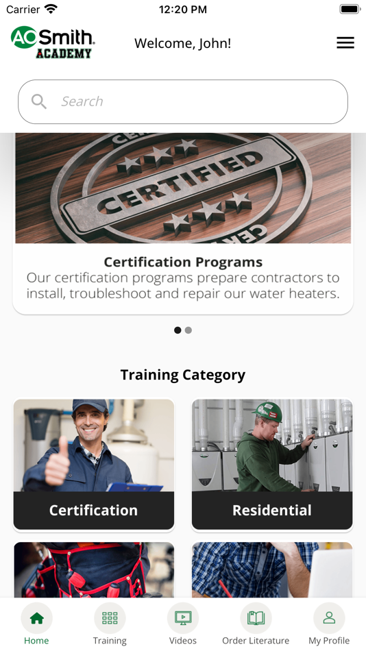 #1. A. O. Smith Academy (iOS) 由: EPK Training Solutions Inc.