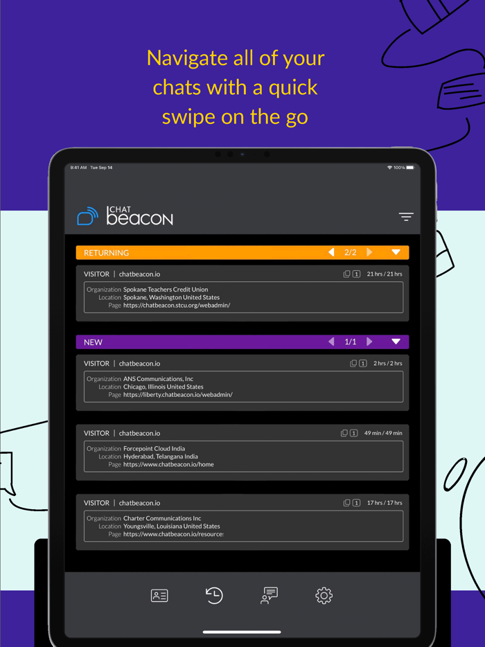 ChatBeacon Agent App