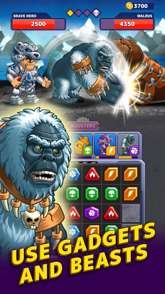 #6. Battle Lines: Puzzle Fighter (iOS) Bởi: Azur Interactive Games Limited