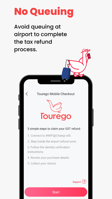 Tourego-Full Mobile Tax Refund Screenshot