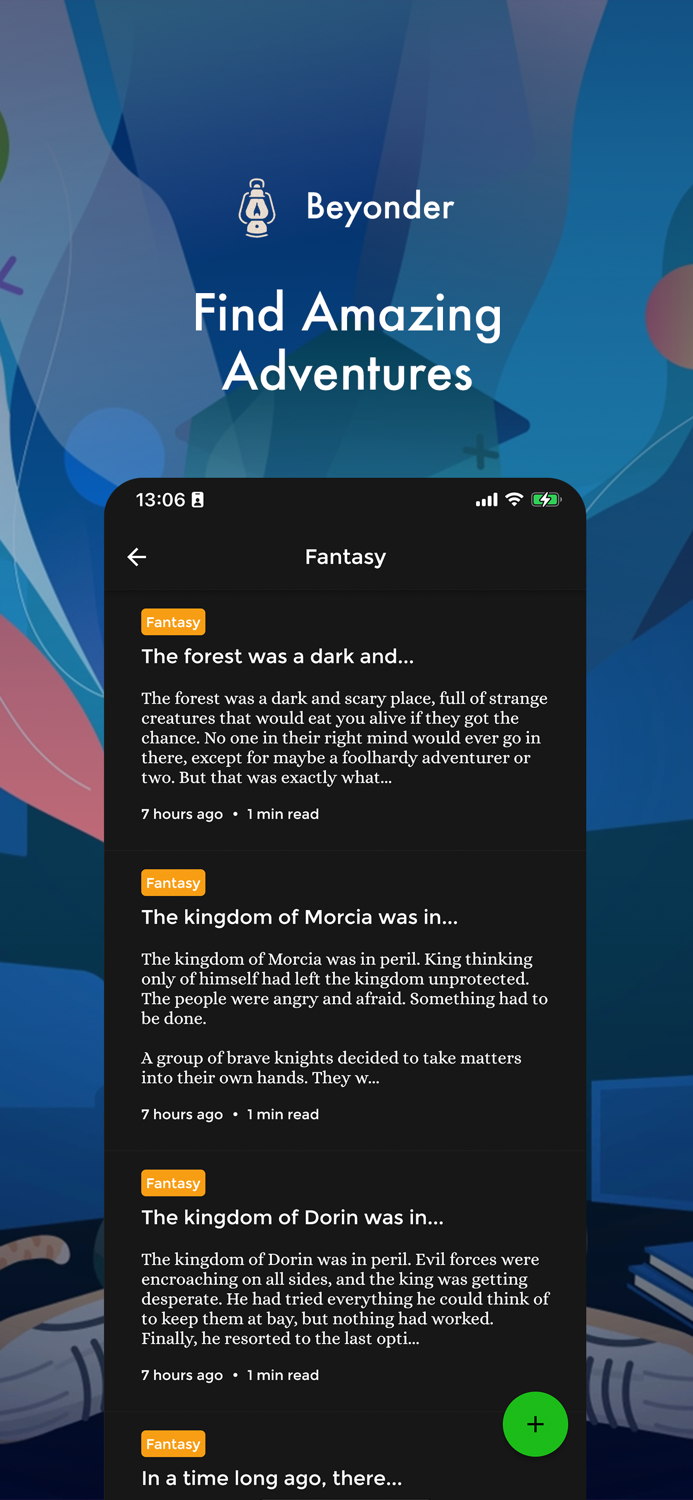 Beyonder Read Endless Stories