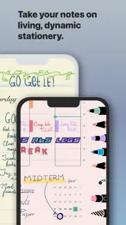 pencil paper notebook: penbook iphone screenshot 1
