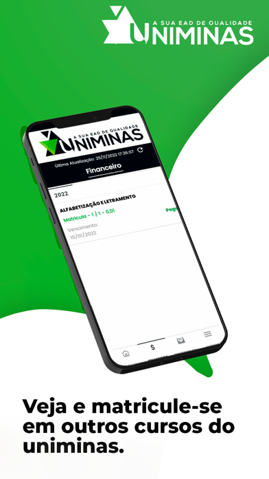 UNIMINAS Screenshot