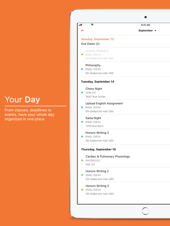 Ohio Northern University iPad screenshot 2 - Education app