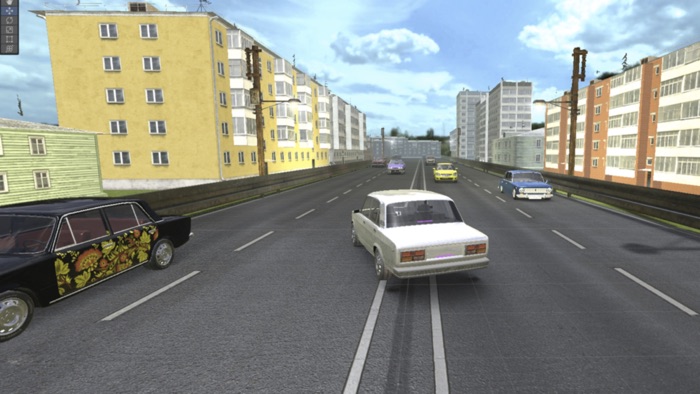 Oper City Russia-Traffic Racer