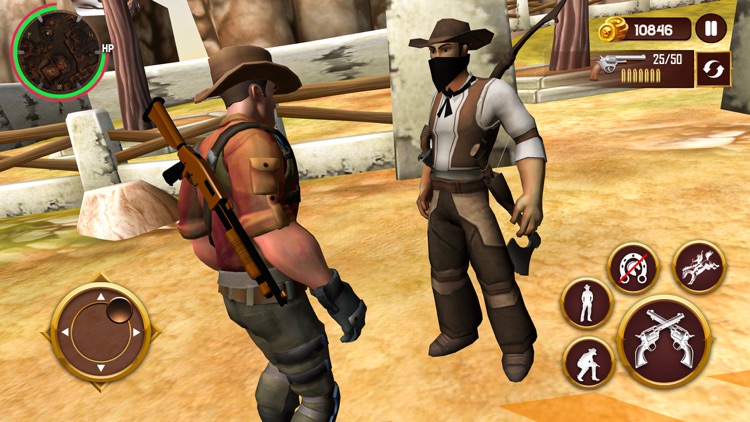 Cowboy Revenge - Wild West War screenshot-4