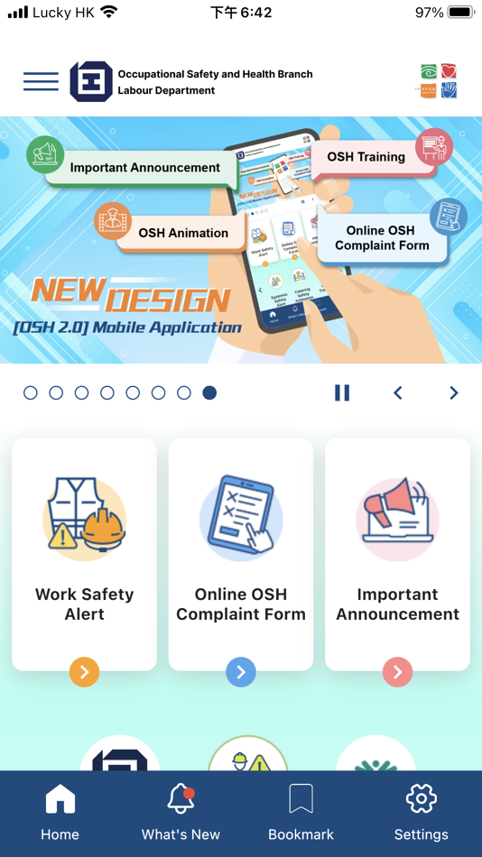 #1. OSH 2.0 (iOS) Podle: Labour Department, HKSAR Government