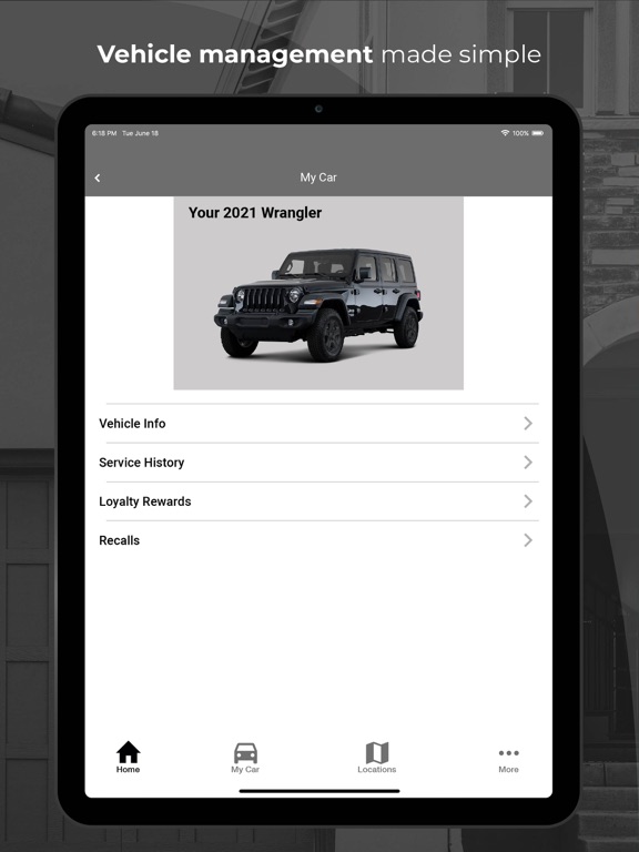 Twin Motors VIP Rewards iPad screenshot 3 - Business app