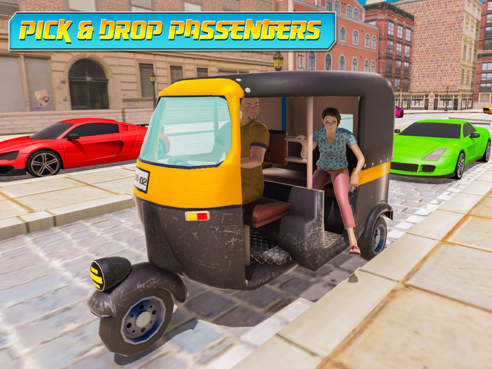 Tuk Tuk Auto Modern Rickshaw