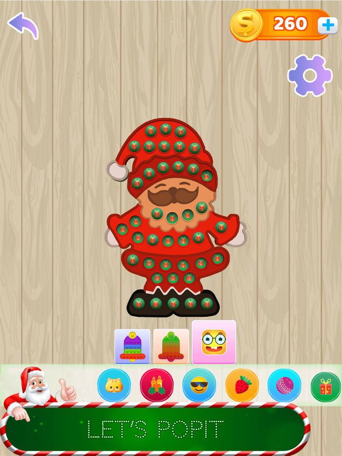 Pop It Christmas 3D Antistress