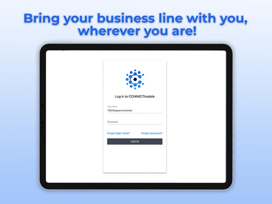 CONNECTmobile iPad screenshot 5 - Business app