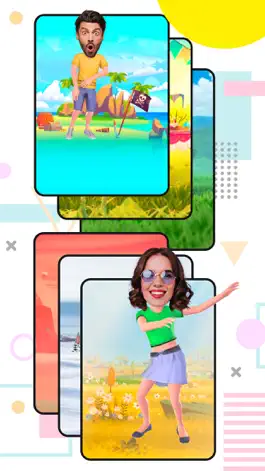Game screenshot Face in Dance Videos 3D apk