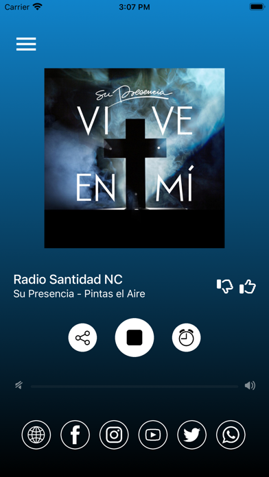 Radio Santidad NC Screenshot