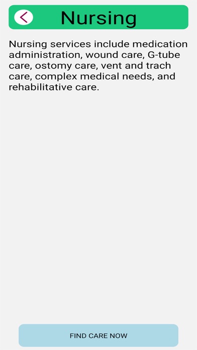 Immediate Service Request Screenshot