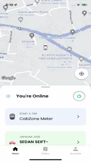 cabzone driver iphone screenshot 1