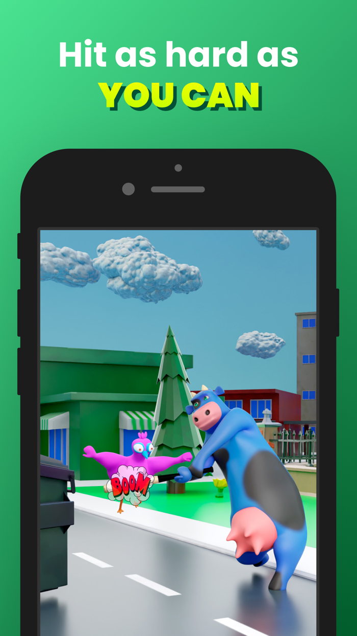 Crazy Cow Test your strength