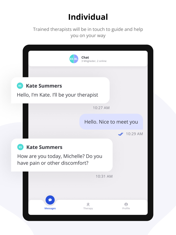 ZAR Therapy iPad screenshot 4 - Medical app