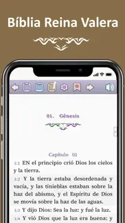 biblia reina valera (español) iphone screenshot 1