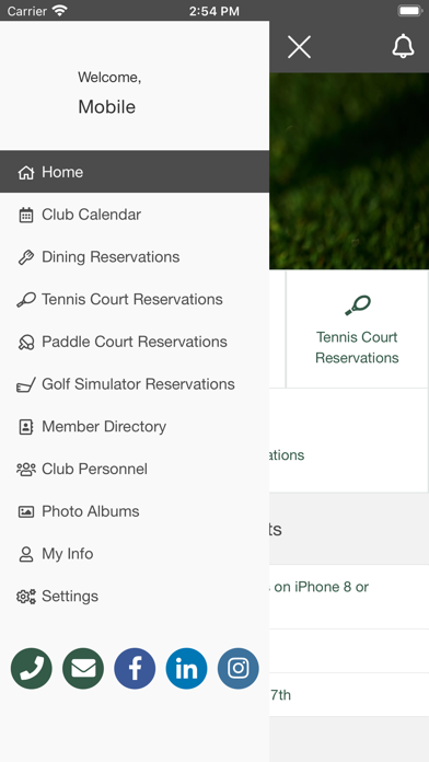 Shaker Heights Country Club Screenshot