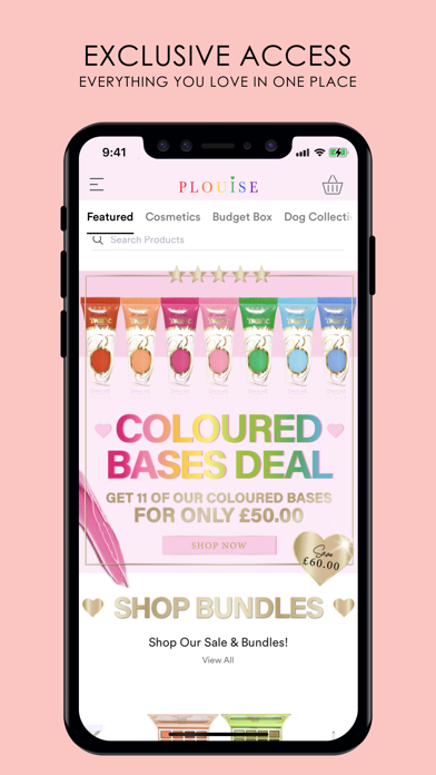 P Louise Cosmetics Screenshot