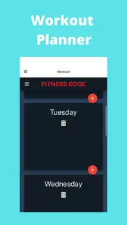 workout planner app iphone screenshot 4