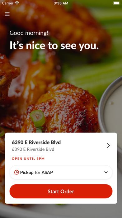 Baked Wings Screenshot