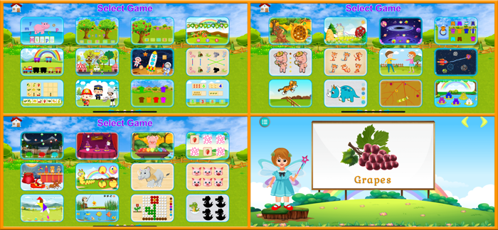 First Words Preschool Games