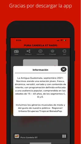 Game screenshot PURA CANDELA GT RADIO apk