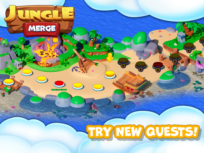 Jungle Merge Animal Island