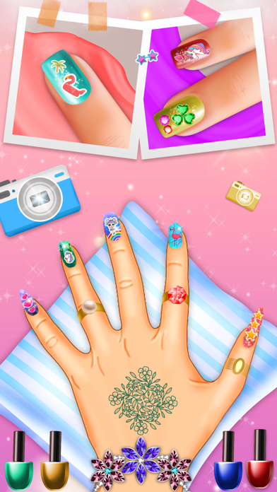 Unicorn Nail Salon Manicure Screenshot