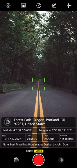 Game screenshot GPS Map Camera Lite: Stamp App apk