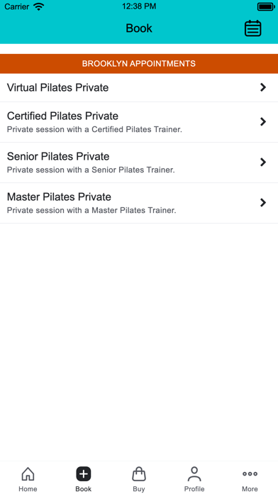Annex Pilates Screenshot