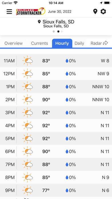 KELO Weather – South Dakota Screenshot