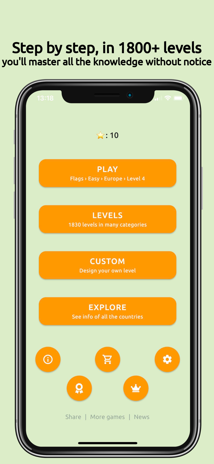 Country Mania Learn and Quiz