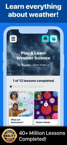 Game screenshot Weather for Kids Play & Learn mod apk