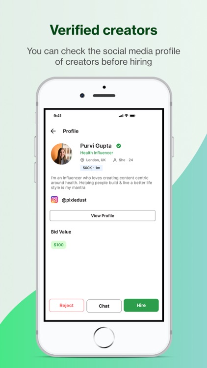 Dropdown - Hire Influencer screenshot-3
