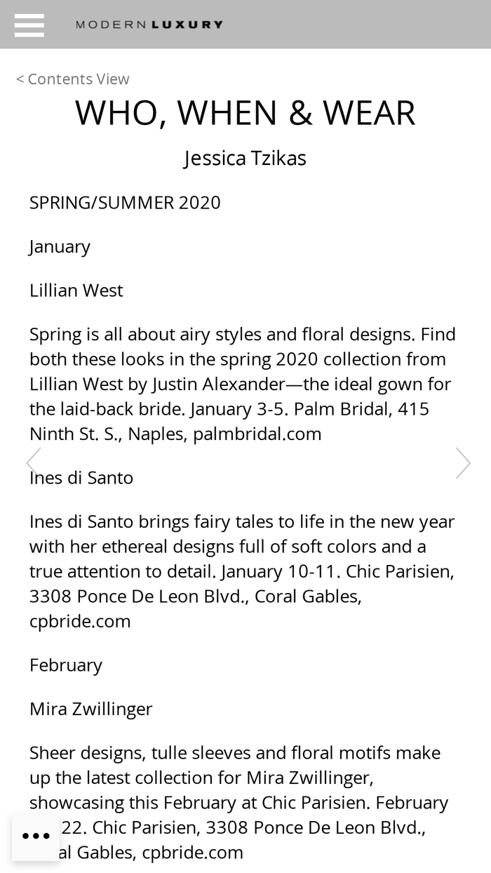 Modern Luxury Weddings