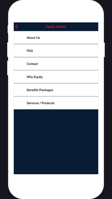 EQUITY HEALTH INSURANCE Screenshot