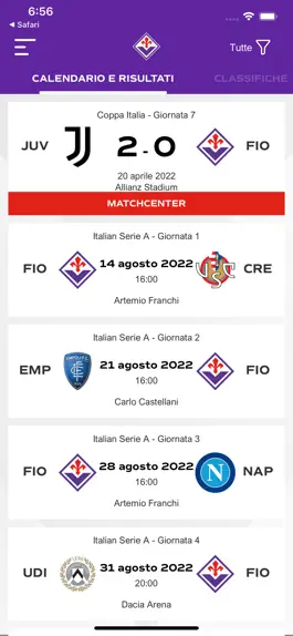 Game screenshot FIORENTINA OFFICIAL APP hack