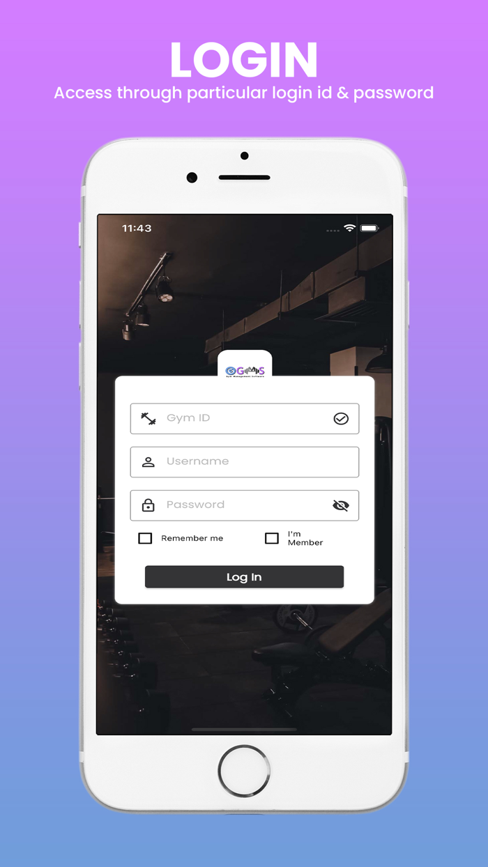 GGMS - Gym Management App