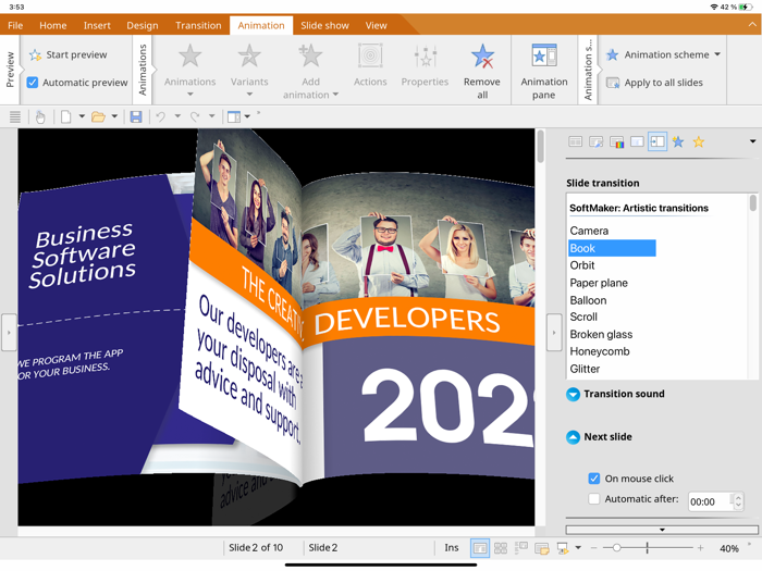 SoftMaker Presentations