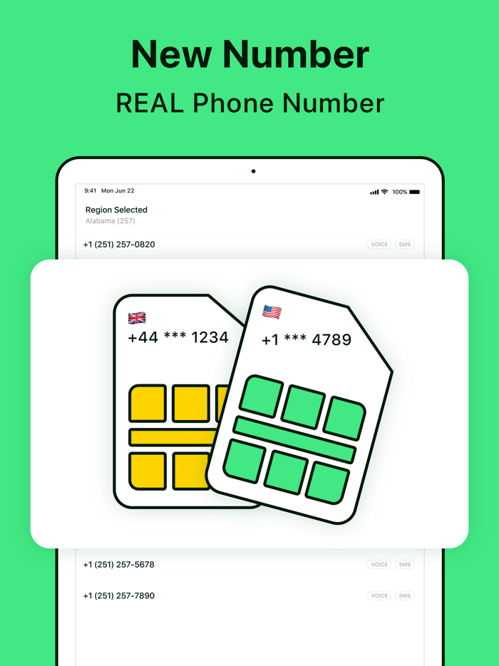 Dual - Second Phone Number App