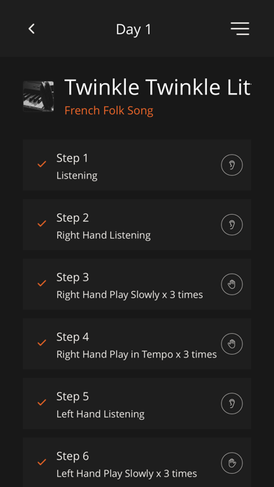 Roland Piano App Screenshot