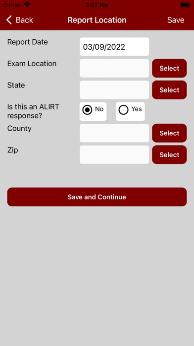 Veterinary Surveillance System Screenshot