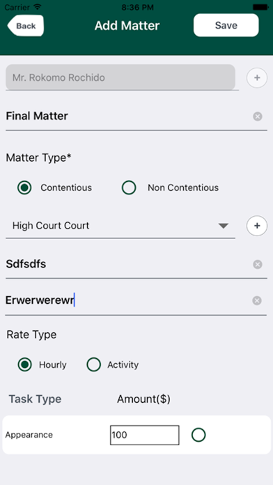 AttorneyTime Screenshot