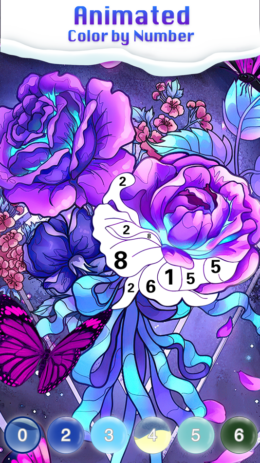 #2. Color Live - Color by Number (iOS) 由: 丽丹 王
