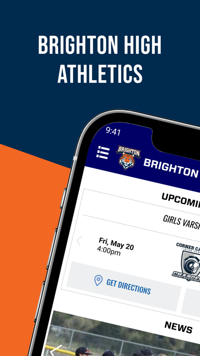 Brighton High Athletics Screenshot